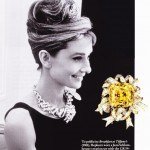 breakfast at tiffanys audrey hepburn yellow diamond necklace